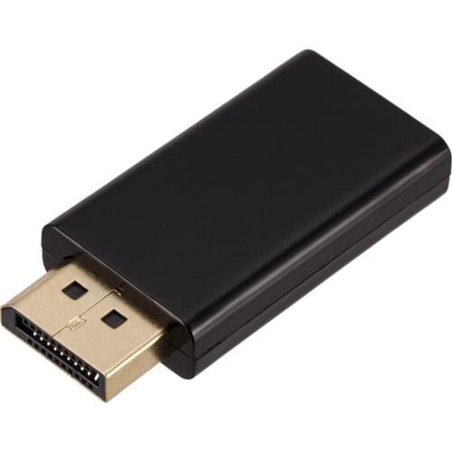 Display Port to HDMI-compatible Male Female Adapter Converter DisplayPort DP to HDMI 1080P Plug and Play For HDTV PC