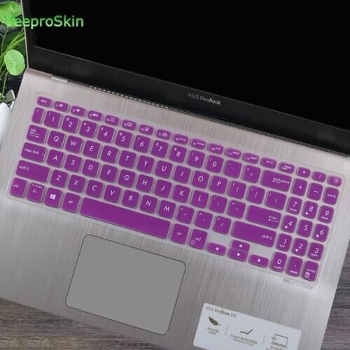 Silicone Keyboard Cover Skin For ASUS VivoBook x509j x509jb X509FB X509FJ X509f X509FA X509FL X509UA X509 X509JA 15.6 inch