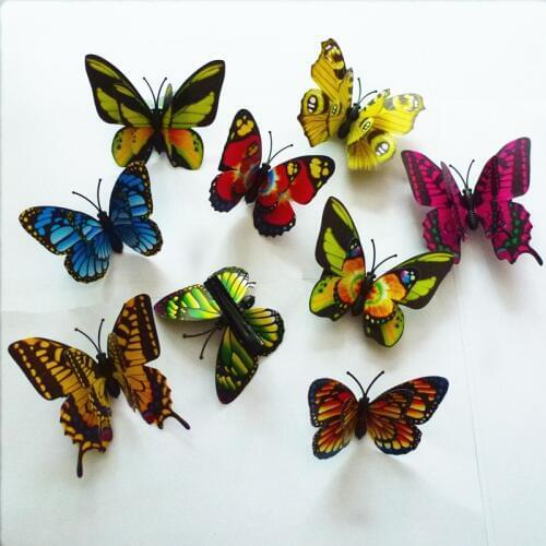 8 pcs popular hairpins double butterfly hair clip Boutique girls Hair Accessories Headwear FOR KIDS!! HR20170616-1