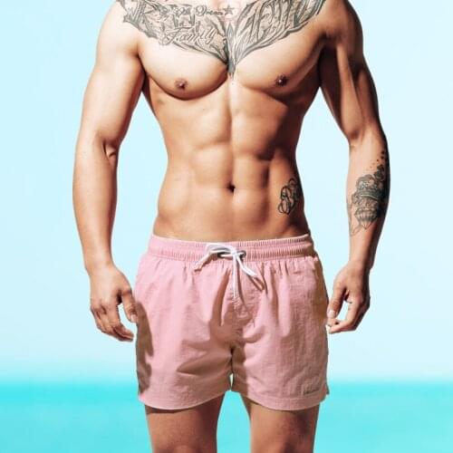 2021 Casual Mens Swimwear Fashion Swim Shorts Trunks Beach Board Shorts Loose Swimming Pants Mens Running Sports Surffing Shorts