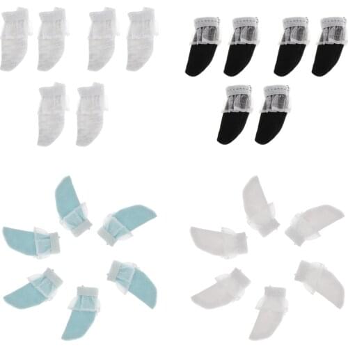 3Pairs Lace Socks For 1/6 Blythe SD Licca/Momoko/Azone Dress Up Outfit Accs