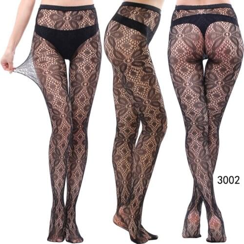 Sorbern 10 pairs Lady Sexy Lingerie Fishnet Net Nylon Mesh Sexy Lace Stockings Stretchy Elastic Tight Black Pantyhose 70 styles