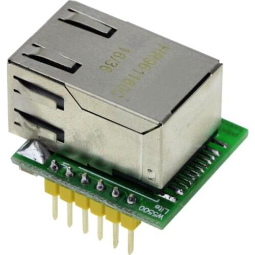 5PCS/LOT USR-ES1 W5500 Chip New SPI to LAN/ Ethernet Converter TCP/IP Mod