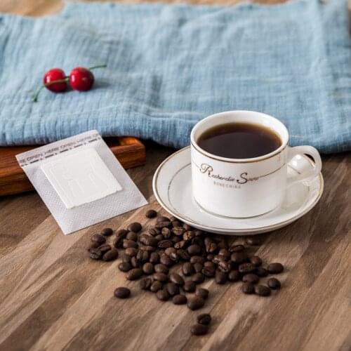 50 Packs Japanese Hanging Ears Coffee Filter Bags Coffee Powder Filter Paper Bags Handmade Coffee Machine Filter Paper Cups