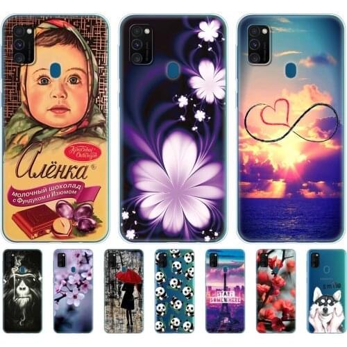 For Samsung Galaxy M30s Case For Samsung M30s Silicon Soft TPU Back Phone Cover for Samsung Galaxy M 30s SM-M307 Coque Bumper