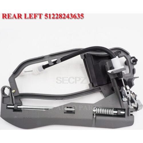 Door Handle Carrier for BMW E53 X5 2000 2001 2002 2003 2004 2005 2006 Rear Left 51228243635