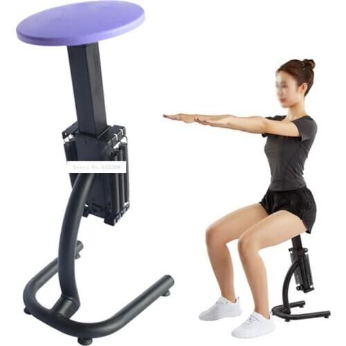 GFV-2 Home Squat Slim Leg Rack Adjustable Height Squat Hip Exercise Machine Squat Training Frame Device Indoor Fitness Equipment