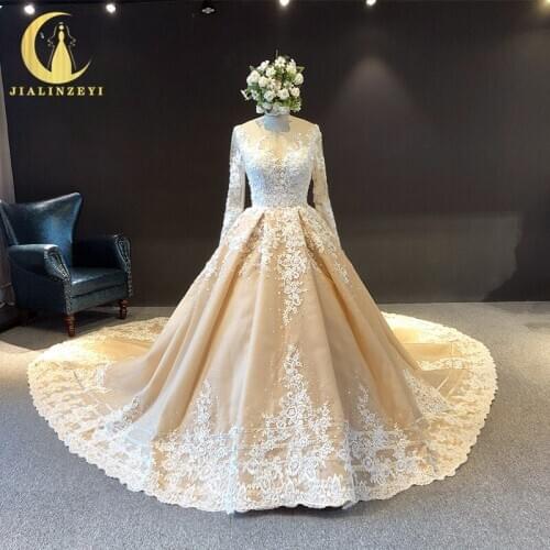 JIALINZEYI V-neck Wedding Dresses