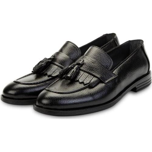 Ducavelli Tassel Genuine Leather Men Classic Shoes, Genuine Leather Classic Shoes, Wedding Shoes, leather pointed shoes, mens fo