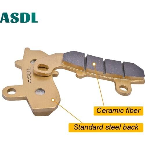 Motorcycle Rear Brake Pads For Suzuki RG 125 200 DR 600 650 750 800 For Yamaha DTZ DT 125