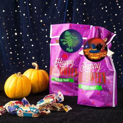 Halloween Stickers Roll Colorful 500-Count Stickers Round Seals Stickers for Cards Gift Envelopes Box J2Y