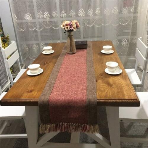 2018 New Fashion Table Cotton Table Cloth Fringed Coffee Table Mat Home Table Cloth Factory Wholesale