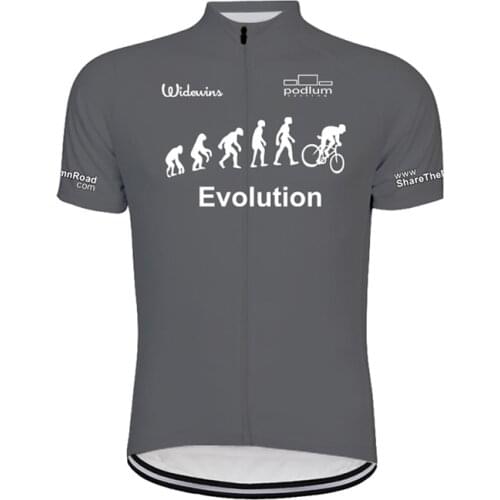 New widewins Evolution Alien SportsWear Mens Cycling Jersey Cycling Clothing Bike Shirt Size 2XS TO 6XL 8011