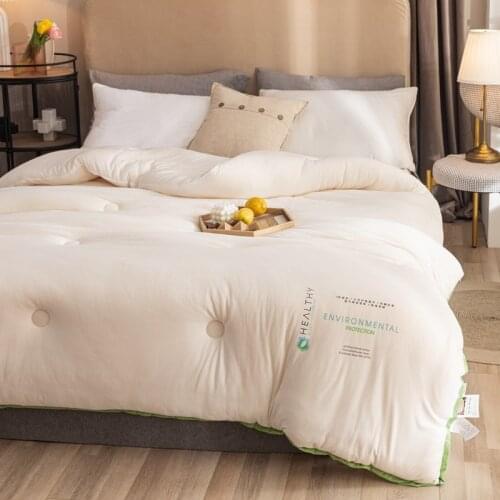 New spring quilt core type a knitted cotton soybean protein winter quilt core moisture absorption and ventilation