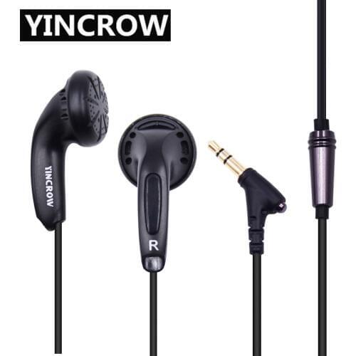 New Original YINCROW X6 In Ear Earphone Earbud Flat Head Plug Earplugs PK PK1 MX985 Earbud Kill Monk Earbud Free Shipping