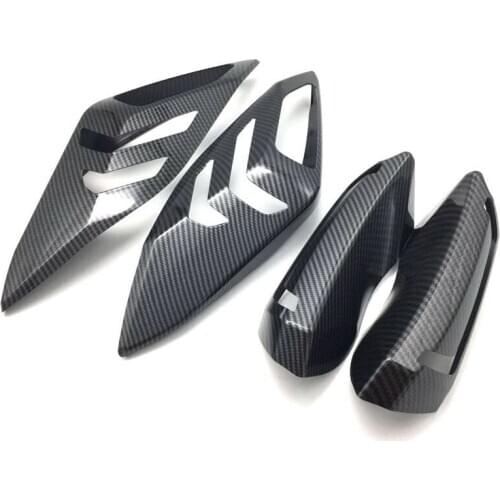 Fit for Yamaha XMAX 250/300/400, 2018-2019, Carbon Fiber Protective Cap Front, Rear, Turn Signal, Tamp Light
