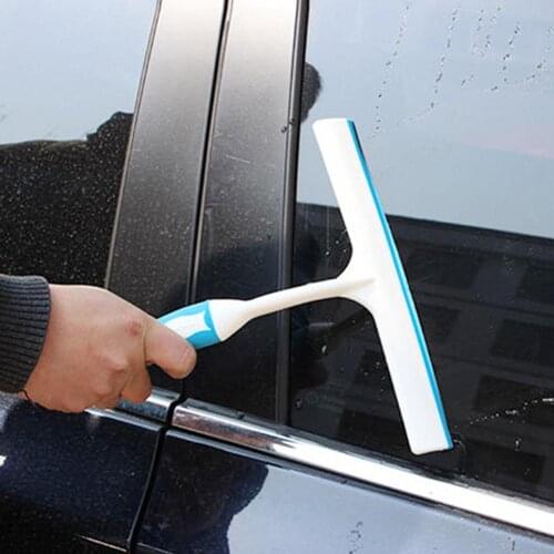1 Pcs Car Brushes Universal Blue Car Window Windshield T-type Water Scraper Wiper Cleaning Tool 22cm