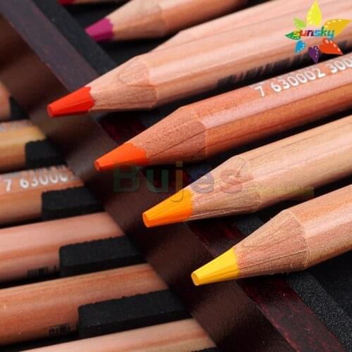 Swiss Original CARAN D'ACHE 76 Color master Artist oily Color Pencil 6901 LUMINANCE single color white black 009 skin art pencil