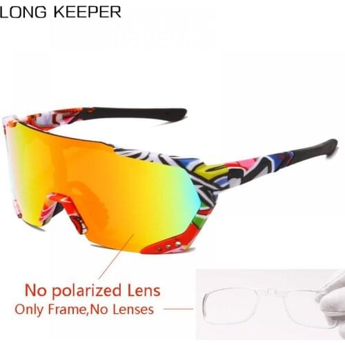 LongKeeper Oversized Sunglasses Men Women Polarized Polarized Fishing Driving Sun Glasses Male Black Sports Goggles UV400 Gafas