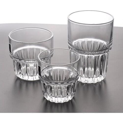 Glass Cold Extract Coffee Cup Ice American Latte Art Iced Coffee Whiskey Glass Mug Flat White Cup Australian White Coffee Cups