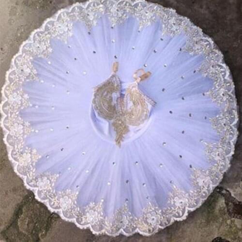 Girls Little Swan Dance sling ballet skirt Swan Lake pengpeng Skirt Adult Childrens professional Ballet Tutu Skirt