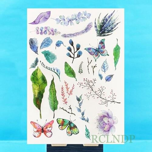 Waterproof Temporary Tattoo Sticker on body tatto stickers flash tatoo fake tattoos for women girl