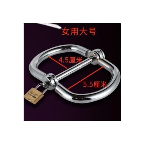 High-quality Classic Stainless Steel Handcuffs Couple Flirting Metal Bundle Hand Lock Anklet Shackle For Sex doll Toys SM B020