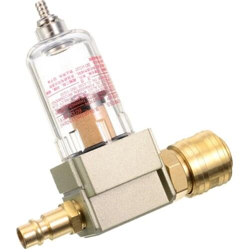 1pc Compressed Air Filter Durable Oil Water Separator Including 1/4" Quick Coupling Home Improvement Accessories
