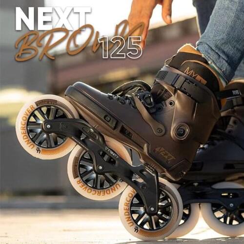 100% Original 2021 Powerslide NEXT Trinity Frame Inline Skates 3*125mm Street Racing Skate Roller Free Skating Patines
