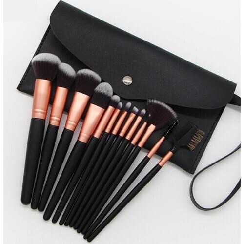 13 PCS Makeup Brushes Set Cosmetic Eye Shadow Blending Foundation Powder Eyeliner Eyelash Lip Make Up Brush Beauty Tool Kit