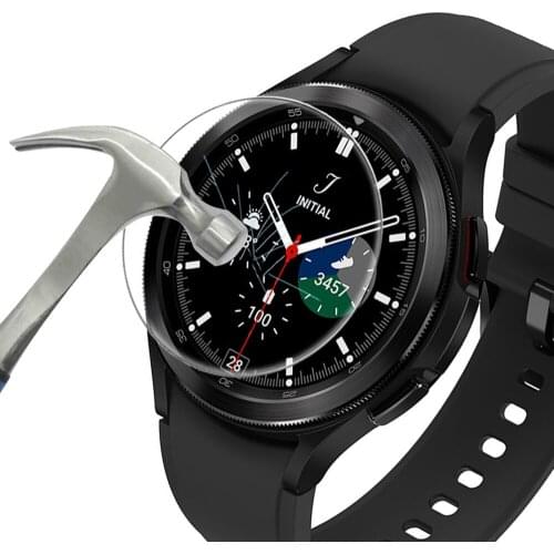 3pc / set Tempered Glass Film For Samsung Galaxy Watch 4 40mm 44mm/4 Classic 42mm 46mm Screen Protective Film Anti-Scratch