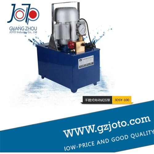 3DSY-100 Hydrostatic pressure testing pump 100KG/10.0Mpa foe pipeline pressure test