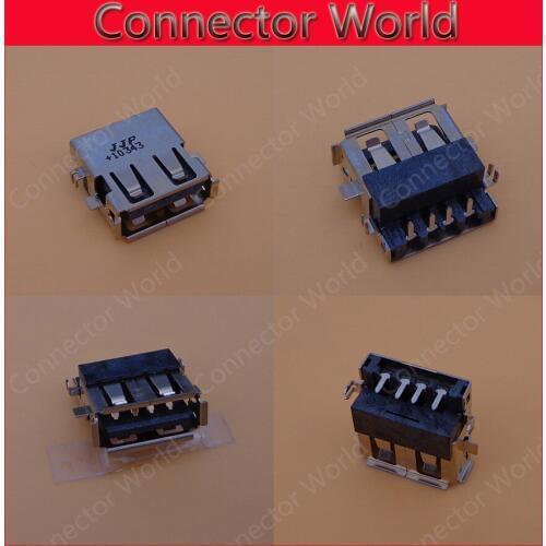 5-50pcs/lot Original New Laptop USB Jack USB Connector socket micro usb 2.0 connector charging port plug