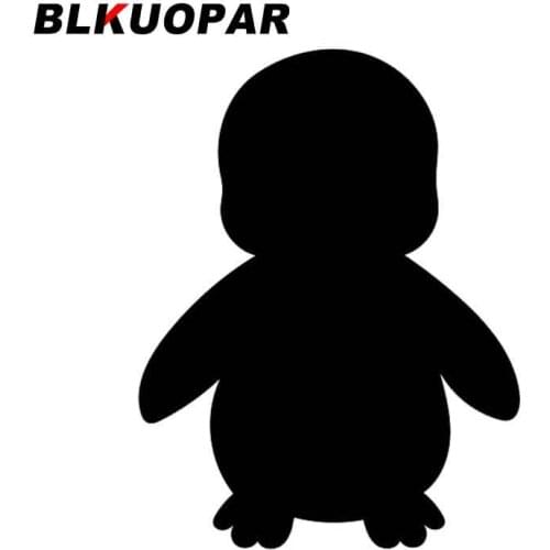 BLKUOPAR for Penguin Babird Animal Silhouette Car Stickers Sunscreen Decals Bumper Die Cut Windshield Waterproof Vinyl Car Wrap