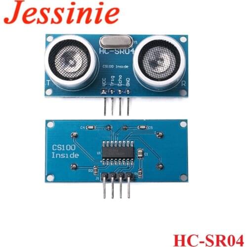 HC-SR04 Ultrasonic Ranging Sensor Module CS100A Wide Voltage 3-5.5V Ultrasonic Wave Detector Ranging Module 3-5.5V for Arduino