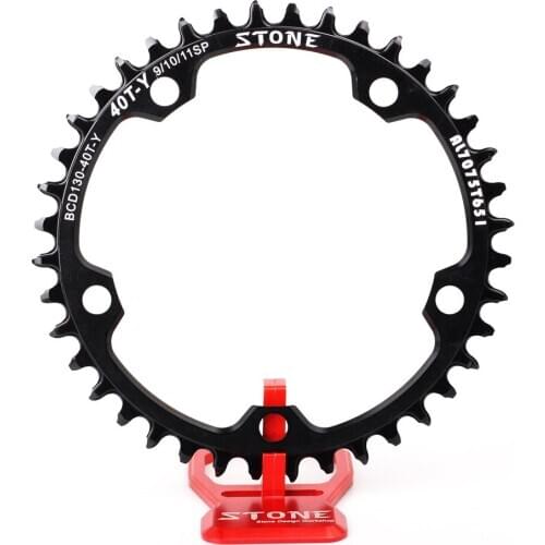 Stone Circle Chainring BCD 130mm 5 Bolts for Road Bike CX Cyclocross Brompton 3Sixty FNHON Folding Bike Chainwheel Chain Ring