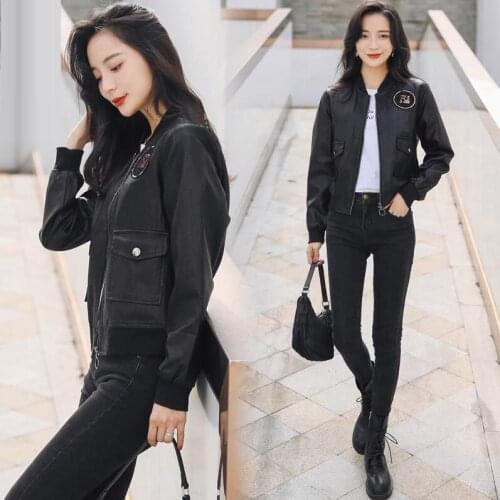 5XL Faux Leather Bomber Jacket Women Plus Size Biker Motorcycle Zipper Soft Green Black Oversized Leather Jackets Woman PU Coats