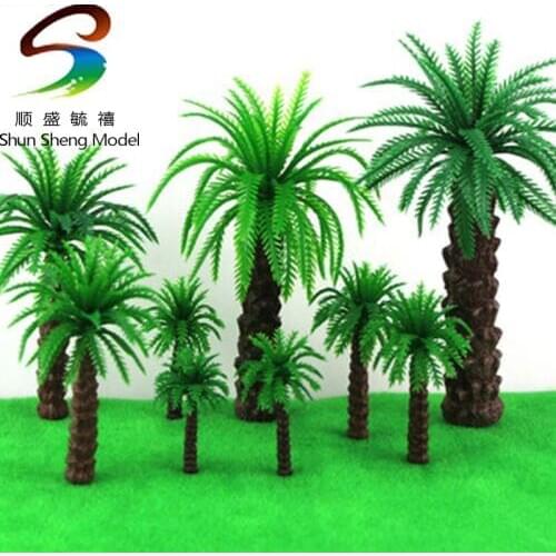 Model tree coconut tree tropical palm tree oil palm model tree