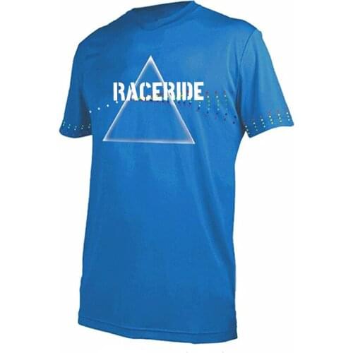 Men RACERIDE Summer Pro Team Racing Motorcycle Cycling Sleeve Breathable Short Jersey Mtb Quick Dry Clothes Bike Mountain Shirt