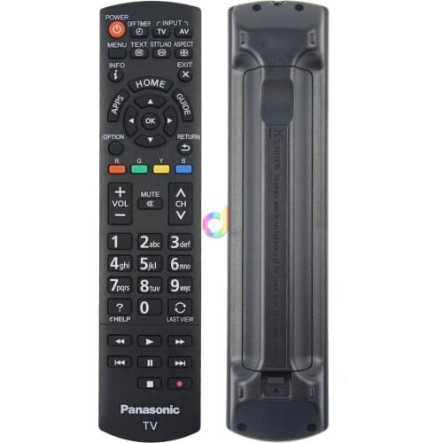New N2QAYB000934 Remote Control for PANASONIC LCD TV TH-32AS610A TH-42AS640A TH-50AS640A TH-60AS640A Replacement