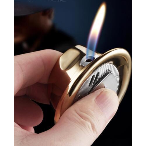 Creative Unique Little Magic Hat Lighters Cap Refillable Butane Gas Cigarette Lighter Straight flame Fire Best Gift For Smokers