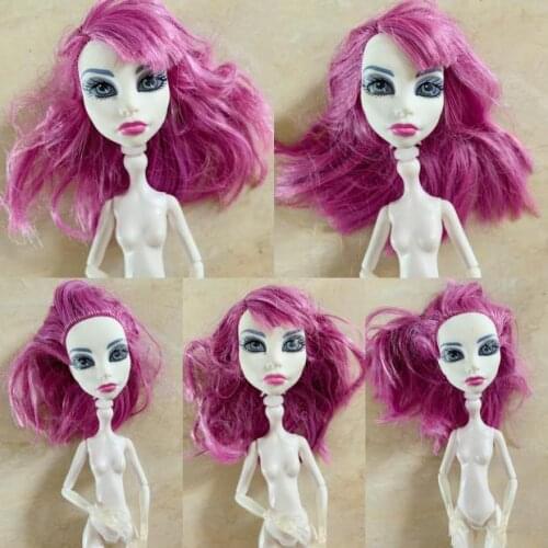 Originals Monster Dolls Head Doll bodyAccessories for Girls Toy Make Up Head DIY Doll