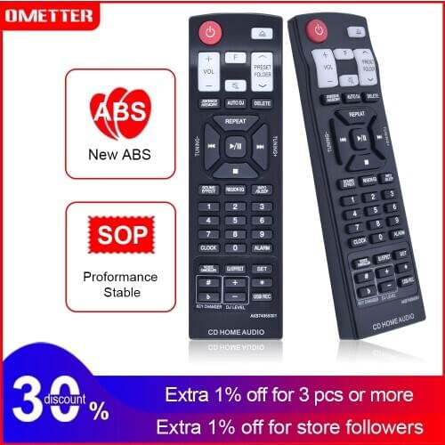 New AKB74955301 Fit for LG Audio Remote Control CM8360 CM8460 CM9760 CM9960 OM5560 OM7560
