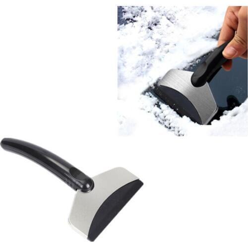 1pc Car Ice Scraper Stainless Ice Removal Cleaning Tool Auto Windshield Snow Removal Shovel Winter Car Accessories