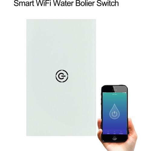 US Wireless Wifi Remote Control Water Heater/Boiler Wall Switch 16A Voice control by Alexa/google home Tuya Smart Life App