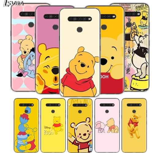 Winnie The Pooh For LG V60 V50S V50 G8X G8S G8 G7 ThinQ 5G K61 K51S K41S K30 K20 Q60 Q9 Soft Phone Case