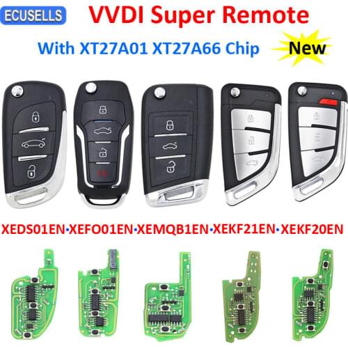 XEDS01EN XEMQB1EN XEFO01EN XEKF20EN XEKF21EN Xhorse VVDI Super Remote XT27 Chip for VVDI2/VVDI MINI Key Tool/ VVDI Key Tool Max