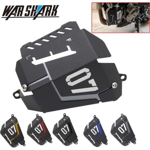 MT07 FZ07 Coolant Recovery Tank Shielding Cover For Yamaha MT-07 FZ-07 MT 07 FZ 07 2014 2015 2016 2017 2018 2019