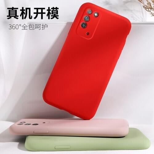 Liquid Silicone Case For Huawei Honor 10X Lite Case X10 Max 9S 9C Cover Soft Protective Phone Bumper For Honor 10X Lite Funda