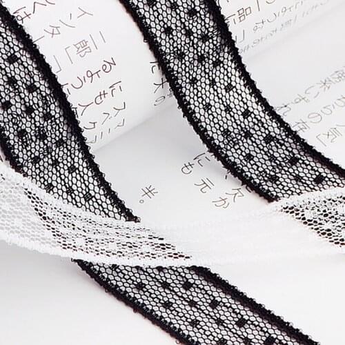 5meter Diy Handmade Jewelry Korean Temperament Woman Lace Fashion Joker Exaggerated Ribbon Earrings Collar Material